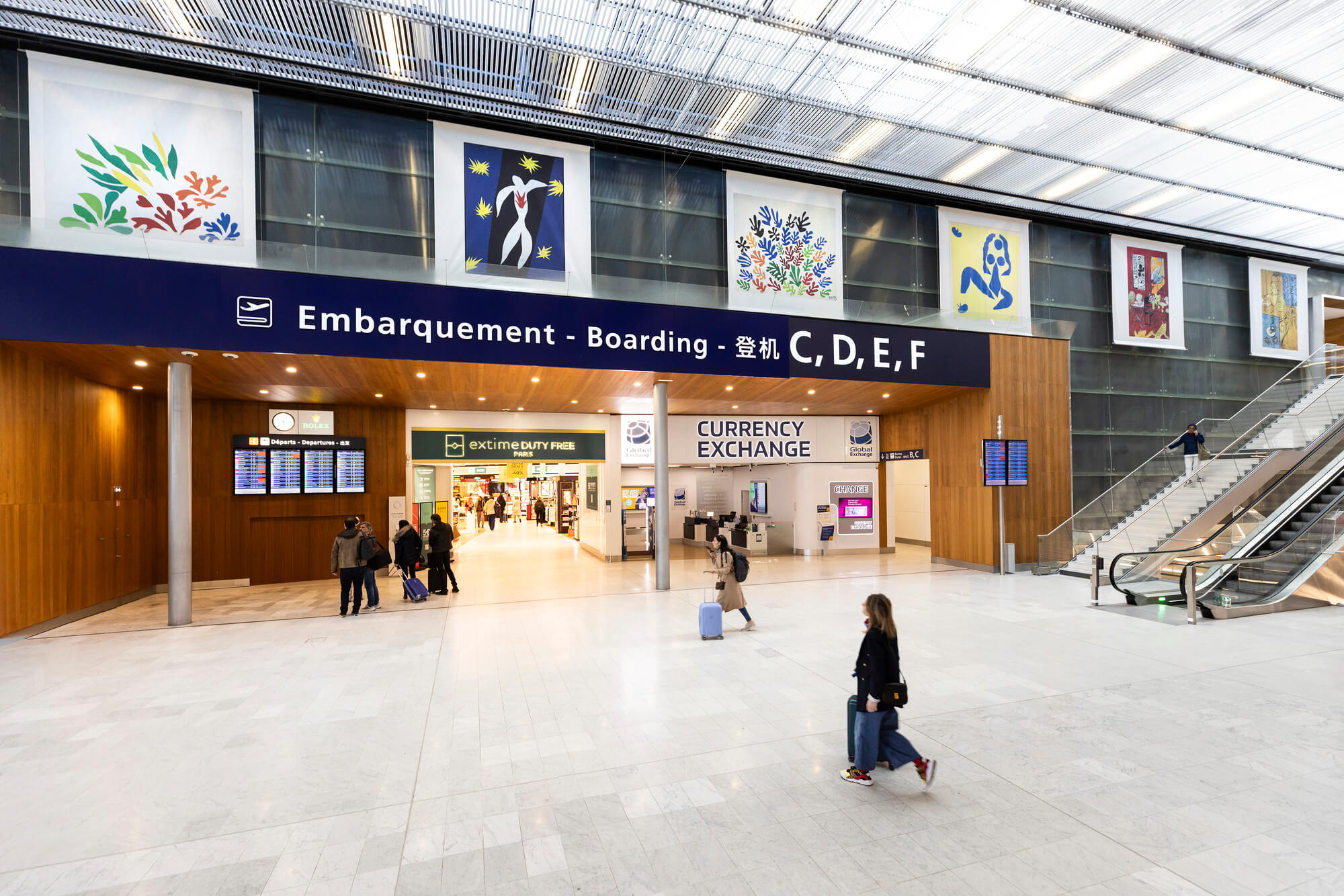 Matisse exhibition in partnership with the Centre Pompidou at Orly 3