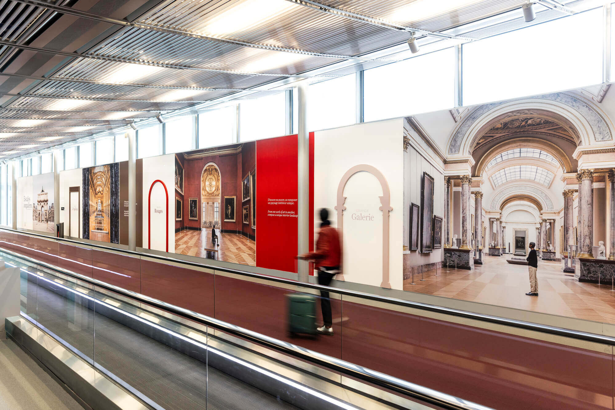 Escales singulières exhibition at Paris-Charles de Gaulle Terminal 2E
