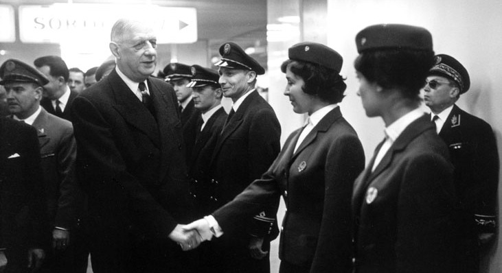 Inauguration of Paris-Orly by General de Gaulle (©Groupe ADP)