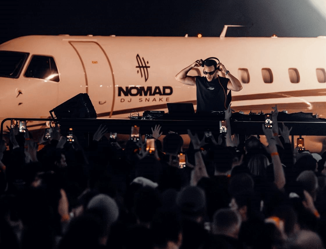 Exclusive concert by DJ Snake at Paris-Le Bourget Airport