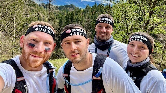 An exceptional team effort to take on challenges as part of the “Sports Connections” program
