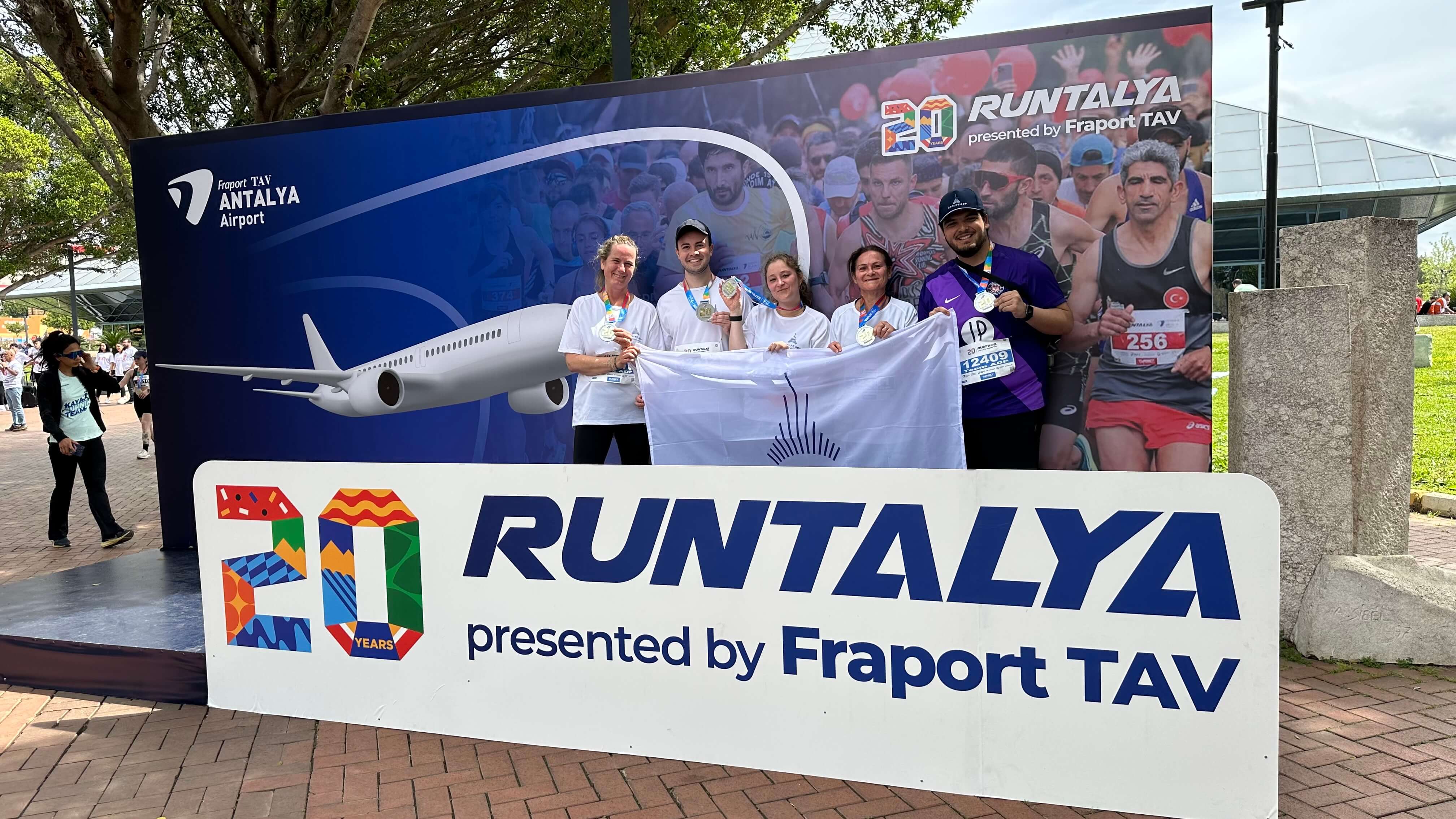 A great team effort at Runatolia in Antalya!