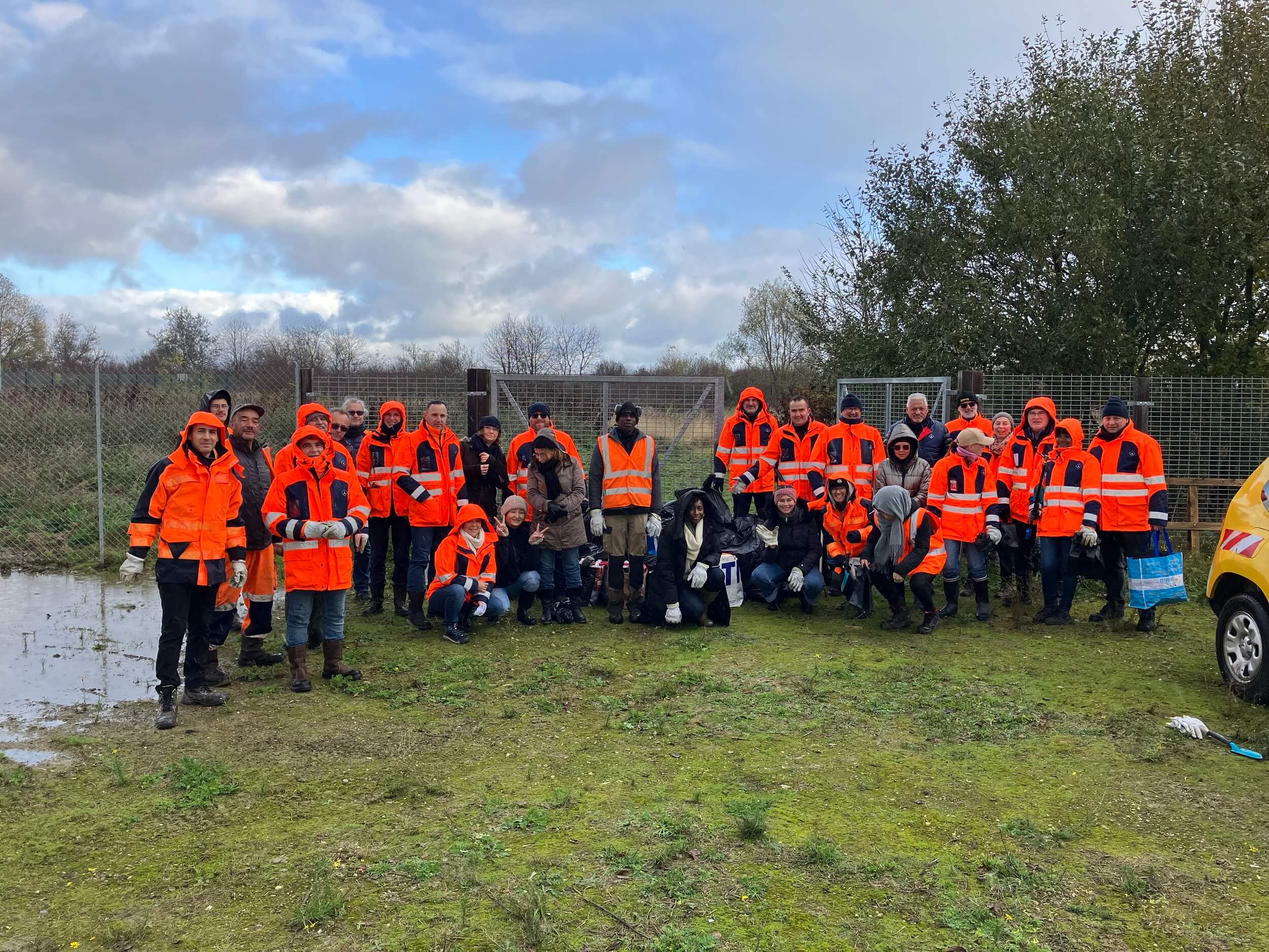 Employees working for their communities 